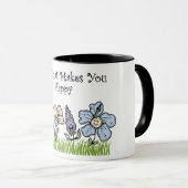 幸せなことをする マグカップ (正面右)