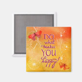 幸せなことをする マグネット (正面/裏面)