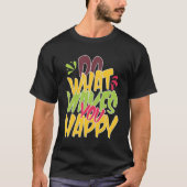 幸せなことをする Tシャツ (正面)