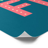 幸せなことを考えて、空を飛ぼう ポスター (角)