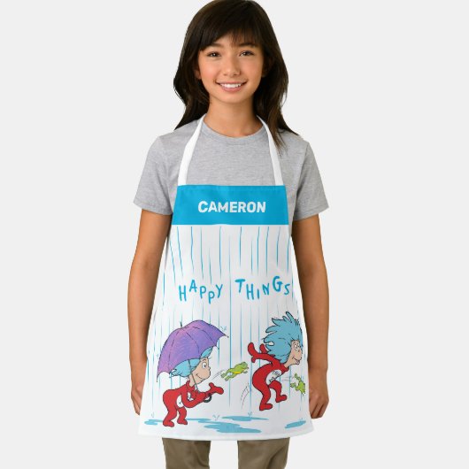 幸せなこと二つ エプロン (インサイチュ)