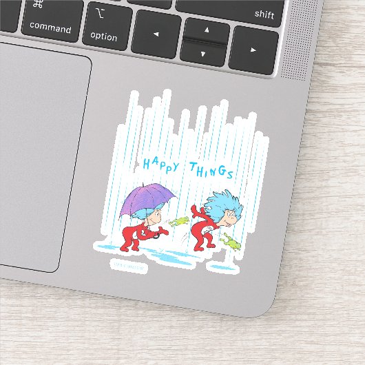 幸せなこと二つ シール (詳細)