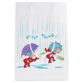 幸せなこと二つ ミディアムペーパーバッグ (裏面)