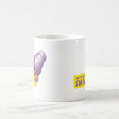 幸せなしかしてきぱきとしている小さいヤドカリ コーヒーマグカップ (中央)