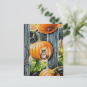 幸せなねずみ ポストカード (スタンド正面)