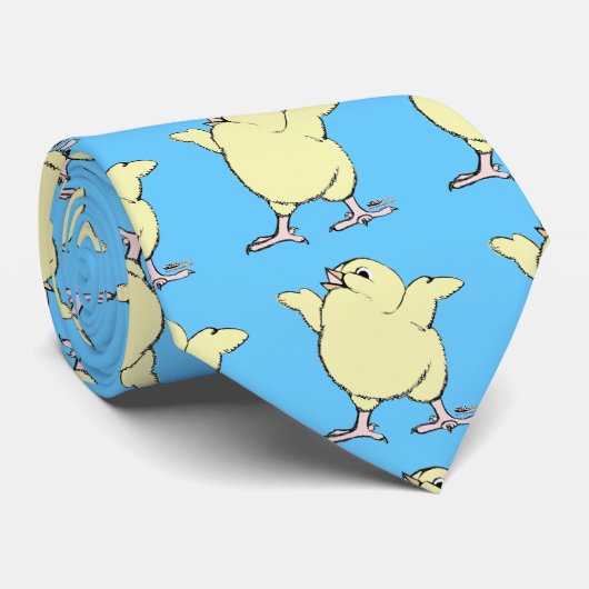幸せなひよこ ネクタイ (ロール)