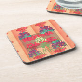 幸せなまま 笑顔で聖パトリックの祝日を ハクナ・マタ コースター (左側)