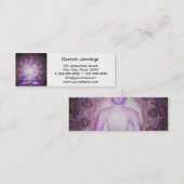 幸せなめい想の仏 スキニー名刺 (正面/裏面)