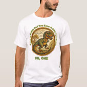 幸せならば恐竜Tシャツ Tシャツ (正面)