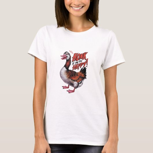 幸せならクラクションを鳴らして Tシャツ (正面)