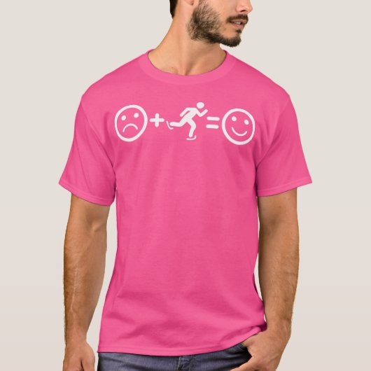 幸せなアイススケート アイススケート Tシャツ (正面)