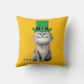 幸せなアイルランドの猫 クッション (裏面)