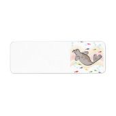 幸せなアシカ ラベル (正面)