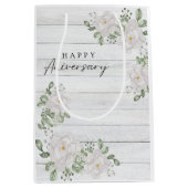 幸せなアニバーサリー ミディアムペーパーバッグ (正面)