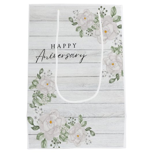 幸せなアニバーサリー ミディアムペーパーバッグ (裏面)