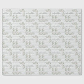 幸せなアニバーサリー ラッピングペーパー (フラット)