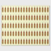 幸せなアメリカンドッグ ラッピングペーパー (フラット)