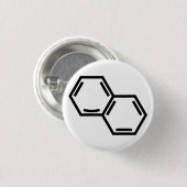 幸せなアレーン(倍、黒) 缶バッジ (正面&裏面)