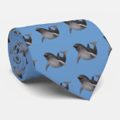 幸せなイルカ ネクタイ (ロール)