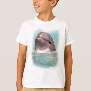 幸せなイルカ Tシャツ