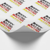 幸せなイースター ハクナマタタ 休暇シーズン ラッピングペーパー (角)