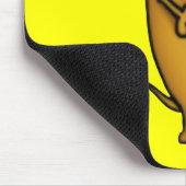 幸せなウインナソーセージのマウスパッド マウスパッド (コーナー)