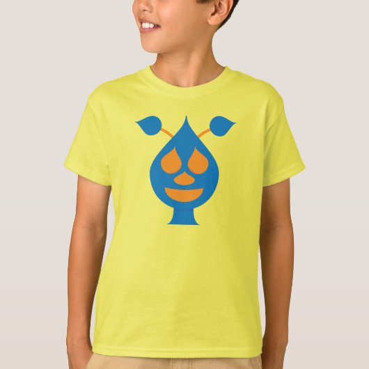 幸せなエイリアンの子供Tシャツ Tシャツ (正面)