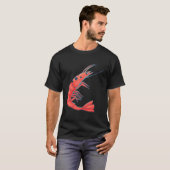 幸せなエビ Tシャツ (正面フル)