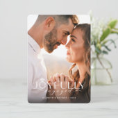 幸せなエンゲージメント 写真エンゲージメント シーズンカード (スタンド正面)