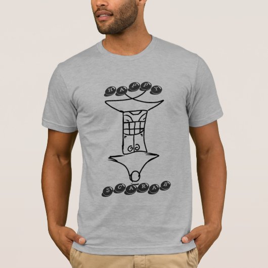 幸せなオオタマオシコガネ Tシャツ (正面)