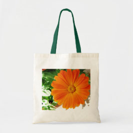 幸せなオレンジガーベラ トートバッグ