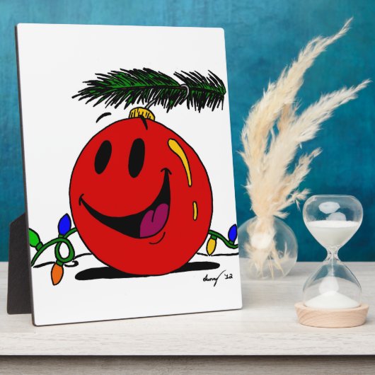 幸せなオーナメントプラーク フォトプラーク (側面)