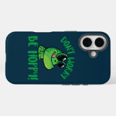 幸せなカエル 笑顔のカエル イラスト Case-Mate iPhoneケース (裏面 (横))