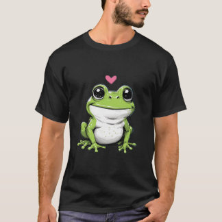 幸せなカエル Tシャツ