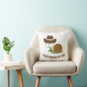 幸せなカタツムリ！ クッション (椅子)