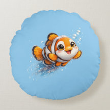 幸せなカッコウアカ clownfish 熱帯海洋生物イラスト