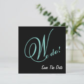 幸せなカップルです 私たち 結婚式の日時お知らせします 招待状 (スタンド正面)