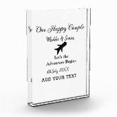 幸せなカップルと一緒に冒険が始まるウェディングコ フォトブロック (左)