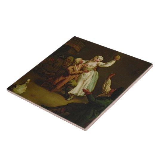 幸せなカップル タイル (側面)