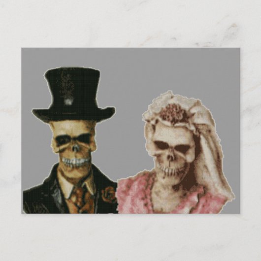 幸せなカップル ポストカード (正面)