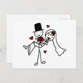 幸せなカップル ポストカード (正面/裏面)