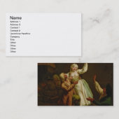 幸せなカップル 名刺 (正面/裏面)