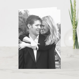 幸せなカップル 案内状