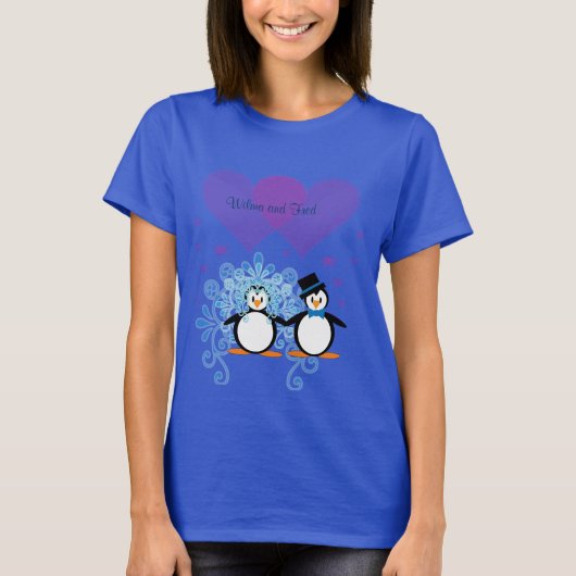 幸せなカップル Tシャツ (正面)