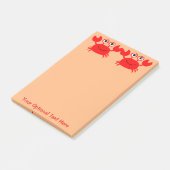 幸せなカニのポスト・イット ポストイット (アングル)