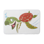 幸せなカメ バスマット (正面)