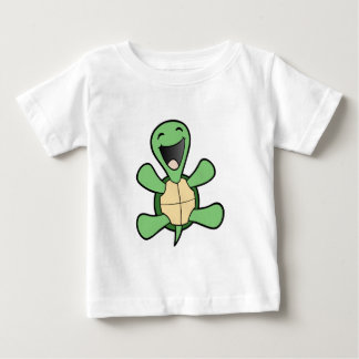 幸せなカメ ベビーTシャツ