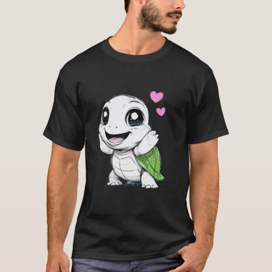 幸せなカメ Tシャツ (正面)