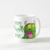 幸せなカルマ日! コーヒーマグカップ (正面右)