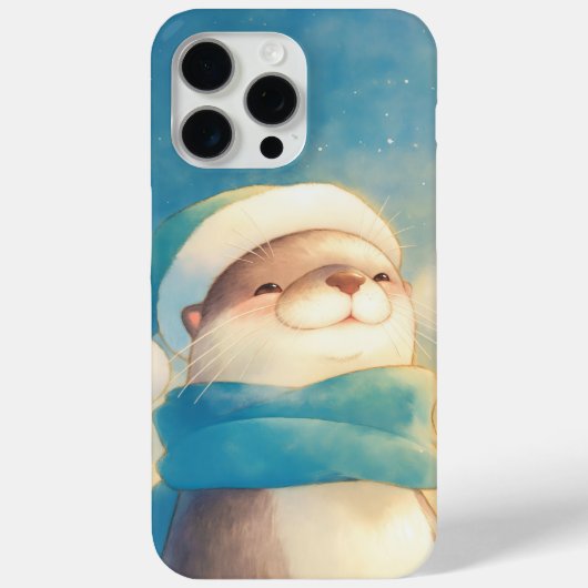 幸せなカワウソ Case-Mate iPhoneケース (裏面)